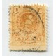 ESPAÑA 1909 YV. 254 ESTAMPILLA USADA 27 Euros